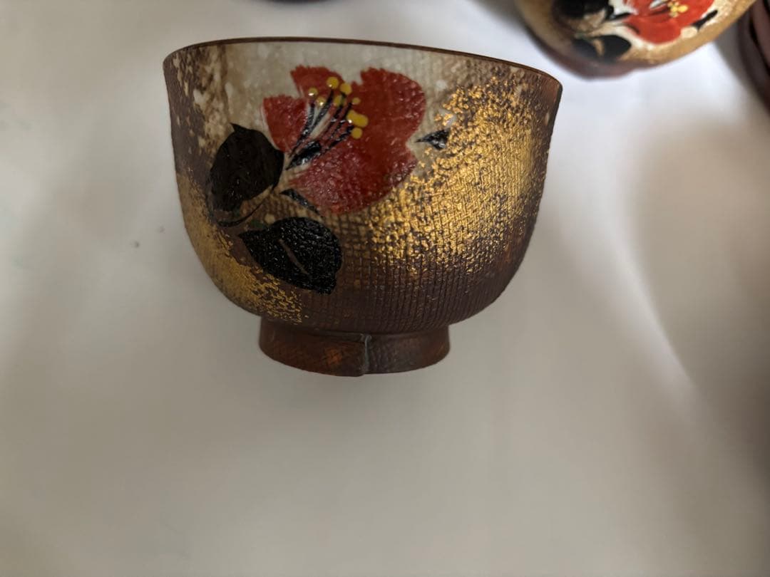 和風　デミタス　蓋付き湯呑み　菓子鉢