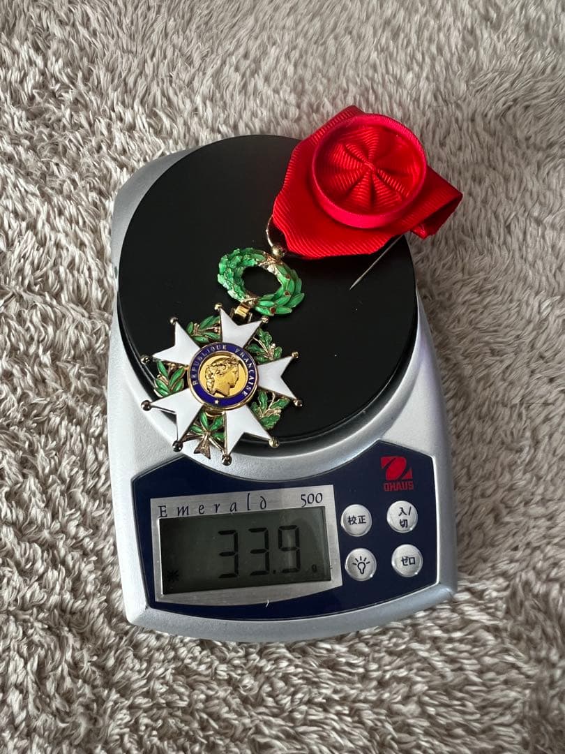 レジオン・ドヌール勲章 勲四等 フランス軍 仏軍 ナポレオン　略章