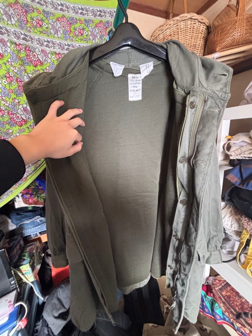 1969年製 ヴィンテージ モッズコート フランス軍M64 92L ライナー付