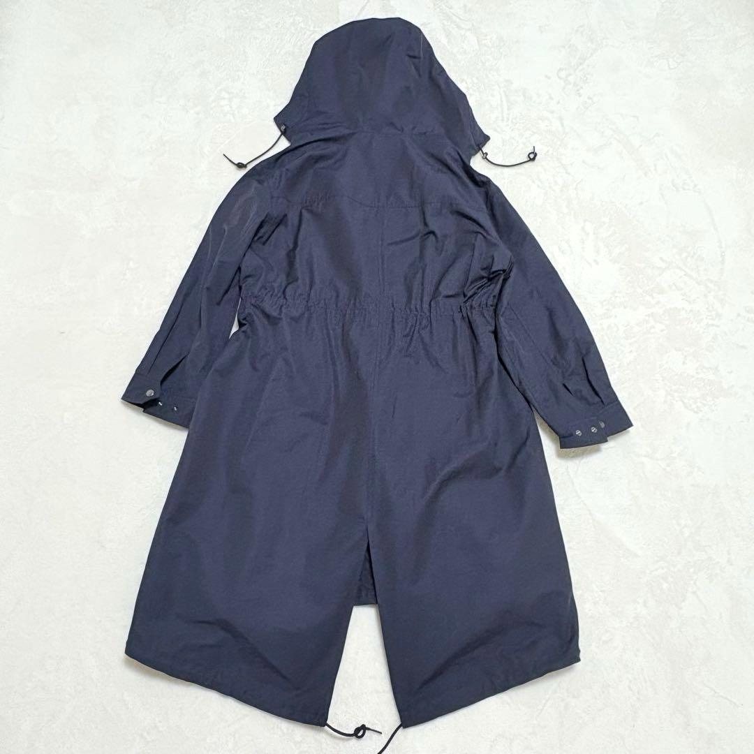 ◆美品◆23区 大きいサイズ 44 モッズコート 2XL ネイビー