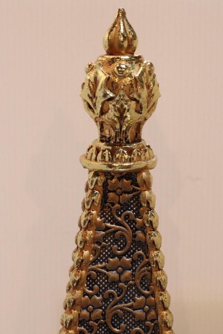 ツリーオブジェ　ブルーゴールド