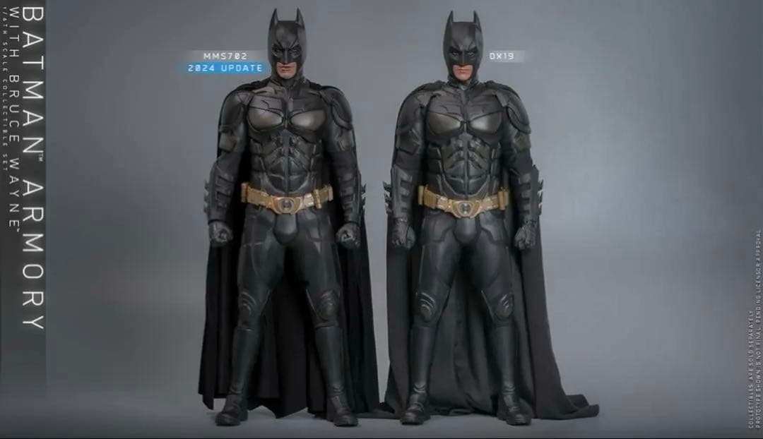 ホットトイズ　バットマンアーマリー ブルース・ウェイン 1/6スケール