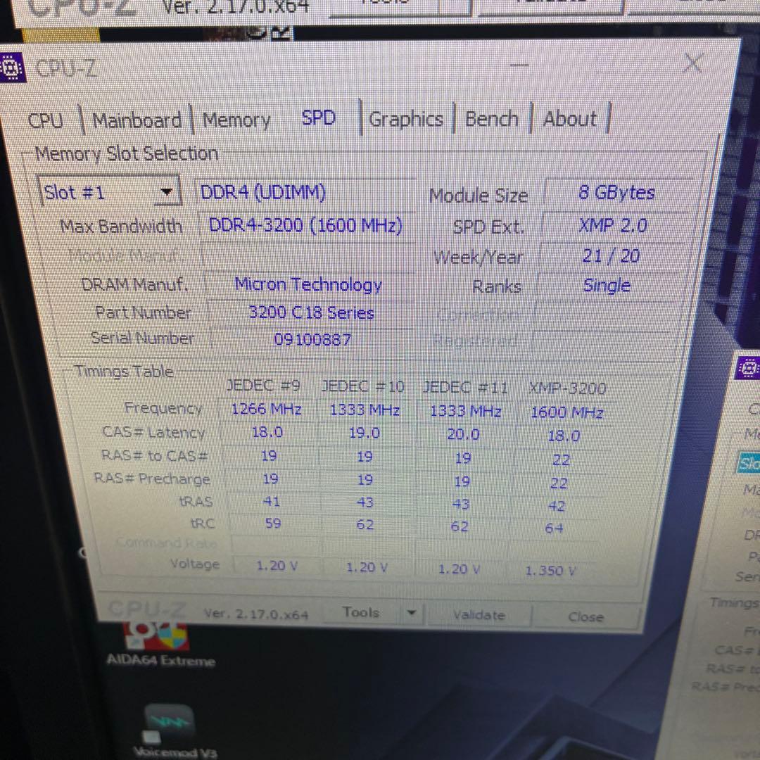 【光るメモリ】Patriot Viper Steel DDR4 8gb×2