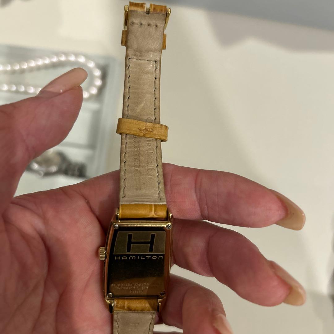 HAMILTON レディース 時計 ゴールド
