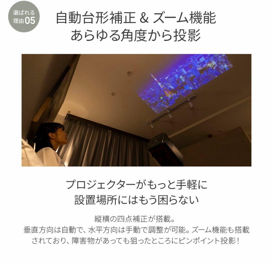 CINEMAGE mini シネマージュ　プロジェクター 本体　ケース付き