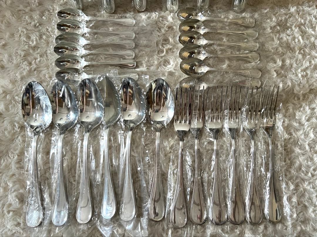 マーシャン　カトラリーセット　ディナーセット〈30本セット〉洋白銀