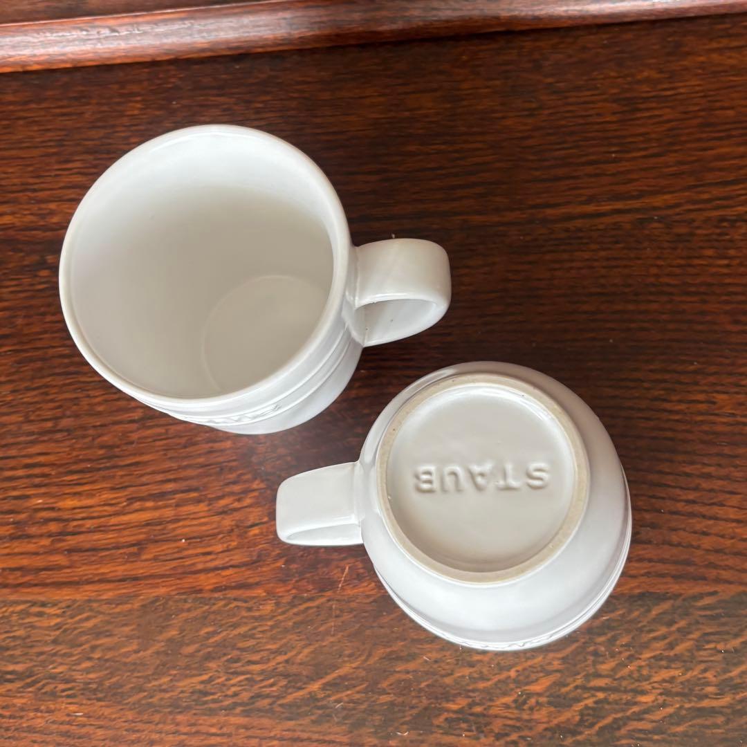 STAUB モーニングセット　マグ　ピッチャー　サンドイッチトレー　シュガー
