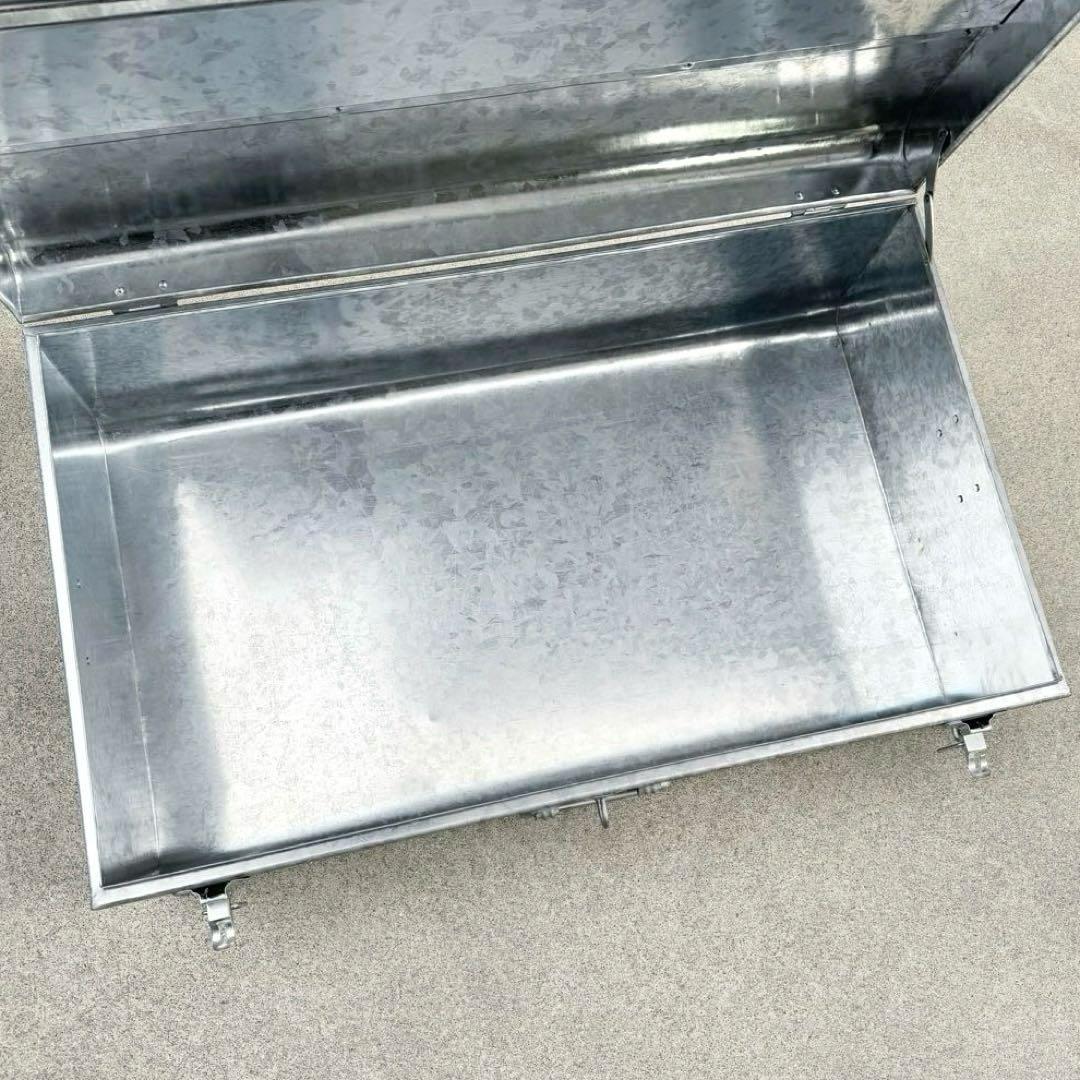 未使用✴︎ビンテージ シルバー トランク コンラン アルミケース 大 スチール