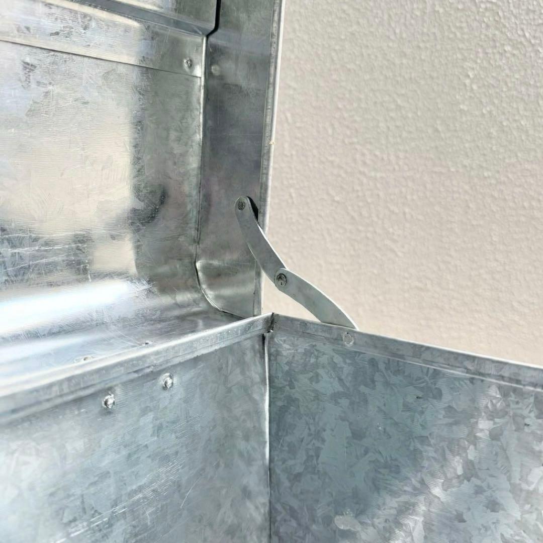 未使用✴︎ビンテージ シルバー トランク コンラン アルミケース 大 スチール