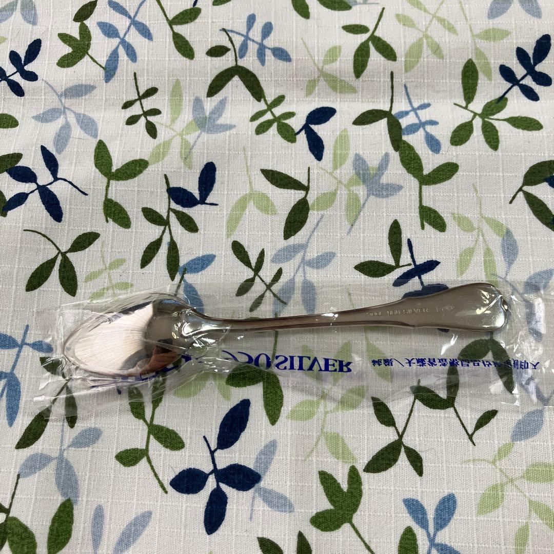 【お値下げしました】TBCL シルバースプーン5本＋シルバーポリシングクロス