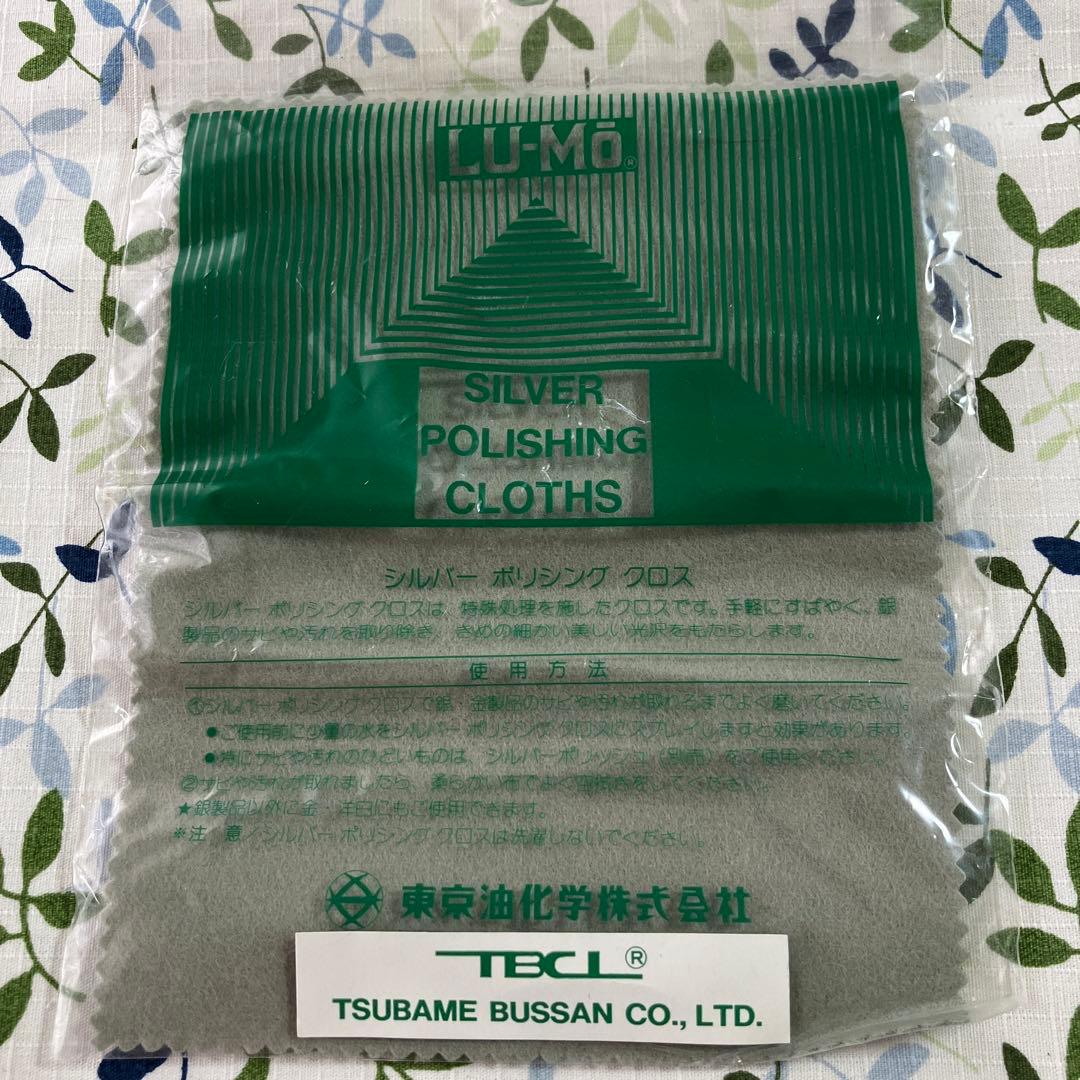 【お値下げしました】TBCL シルバースプーン5本＋シルバーポリシングクロス