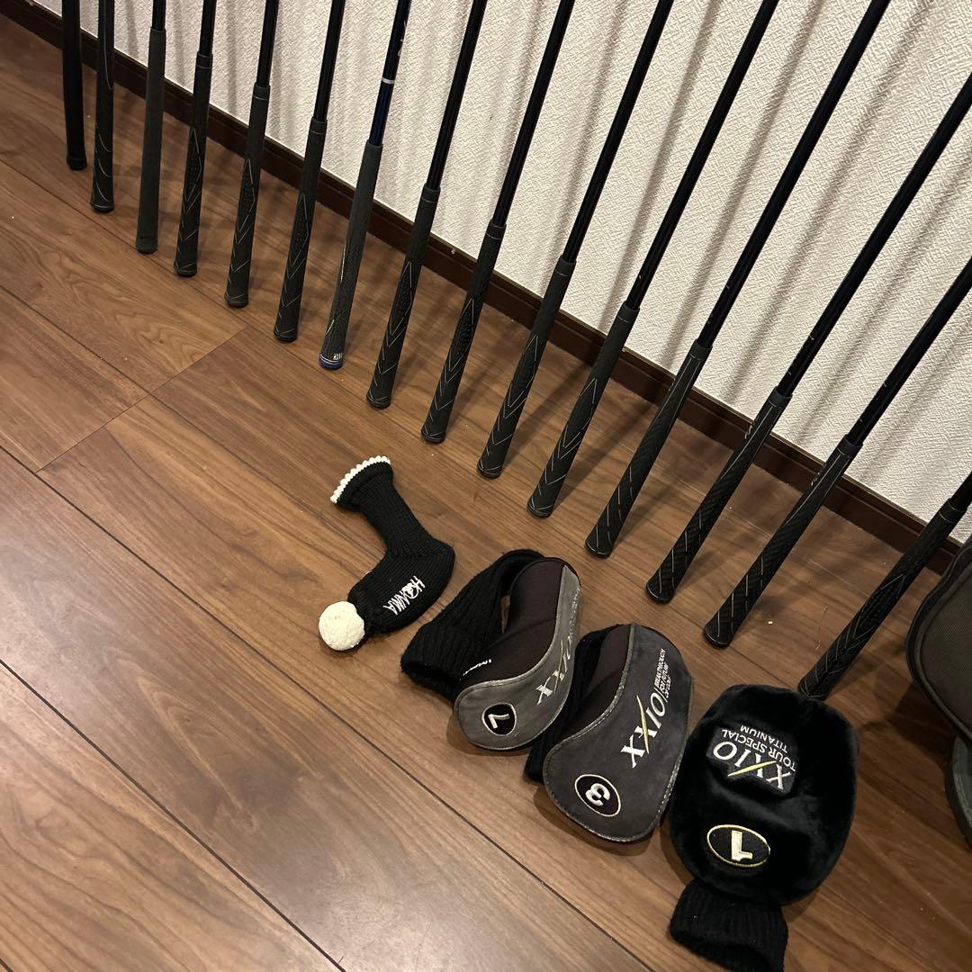 ゼクシオ他　メンズ R 15本　右利き　ゴルフセット