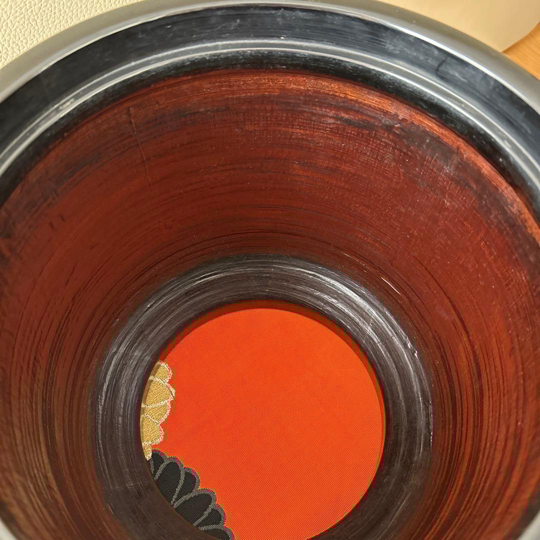 美品　アンティーク火鉢　鎌倉彫　大正時代~昭和初期