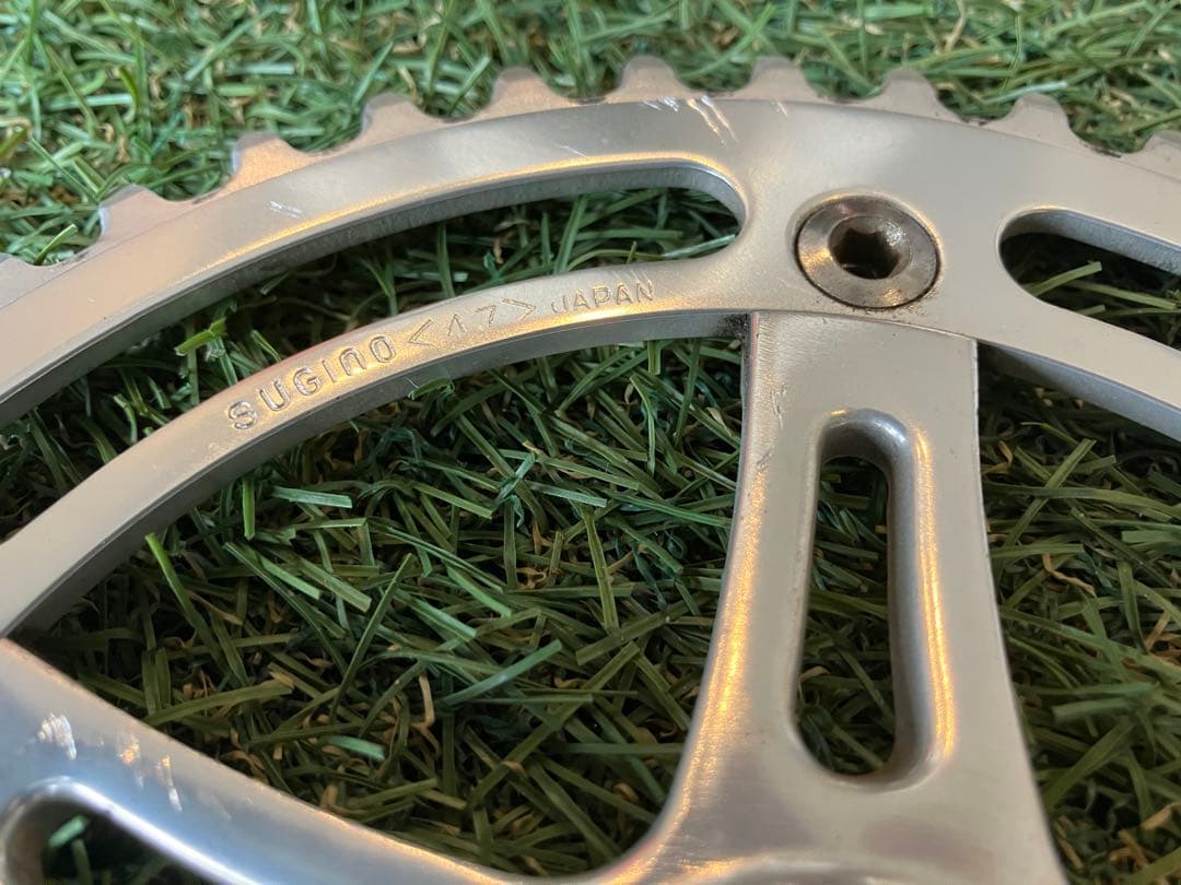 スギノ マイティコンペクランク 165mm チェーンリング47T NJS