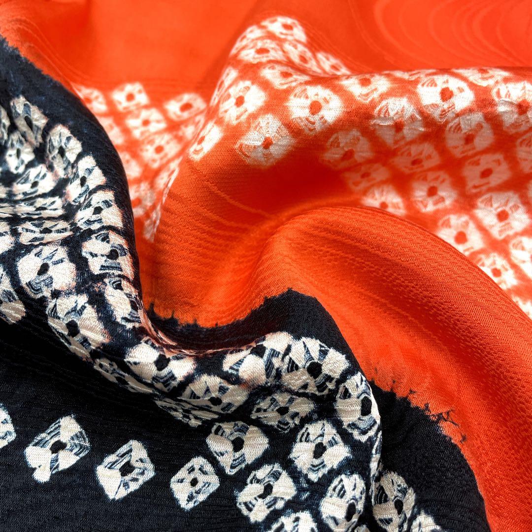 ◎mk-3118　七五三　女の子　着物・帯セット　アンティーク　12-19