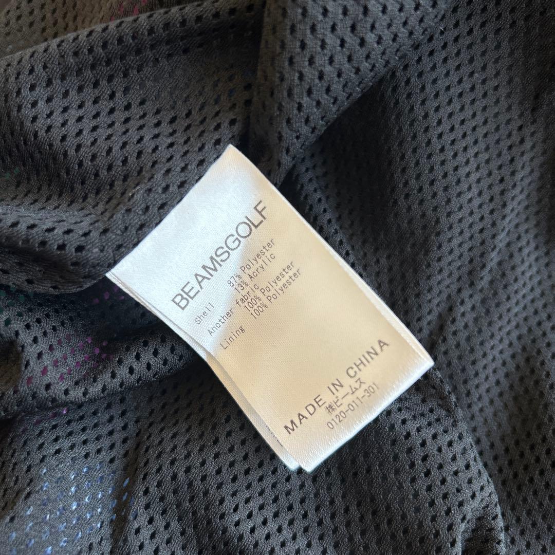 BEAMS GOLF カラフル フリースジャケット M★美品★保温性高し