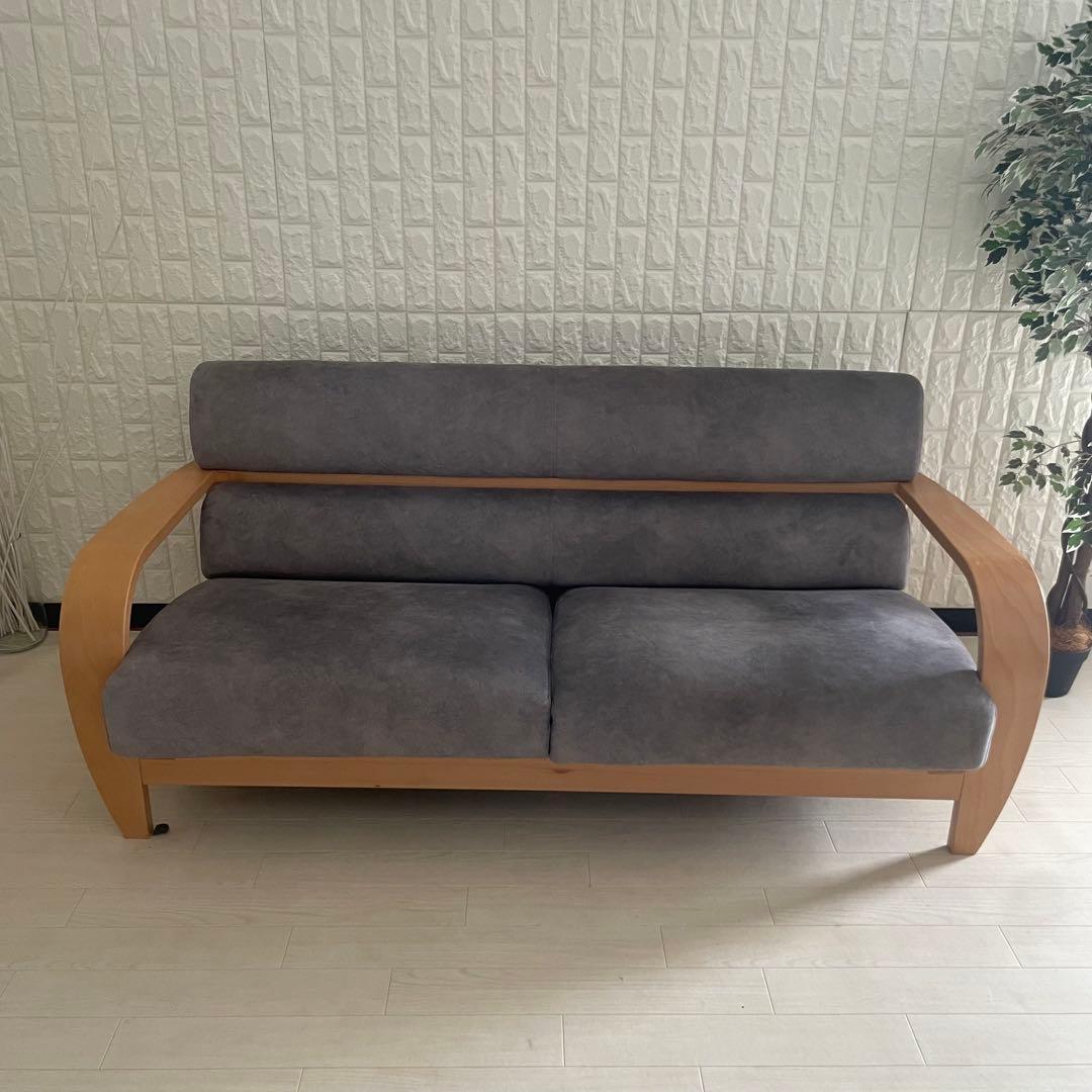 都内23区送料無料✨フジファニチャー✨ 3人掛けソファ