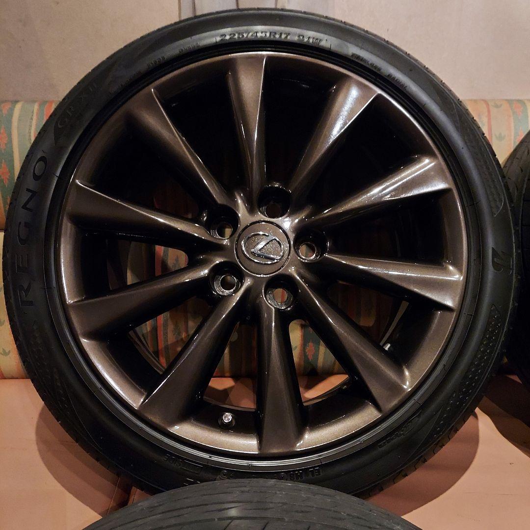 金魚好き！LEXUS純正ホイール+レグノ4本セット！セルシオ　クラウン