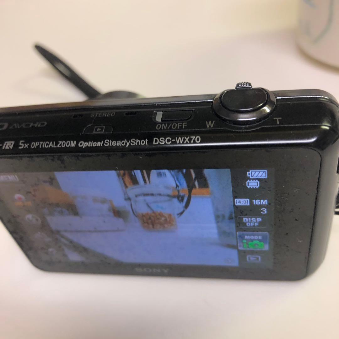 SONY Cyber-shot DSC-WX70 ブラック【中古】