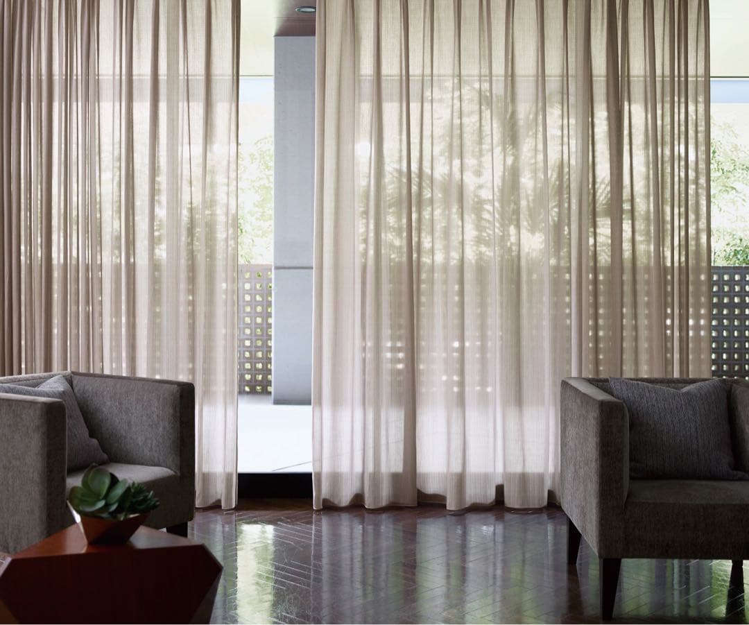 セラヤ　ドレープカーテン、レースカーテンセット