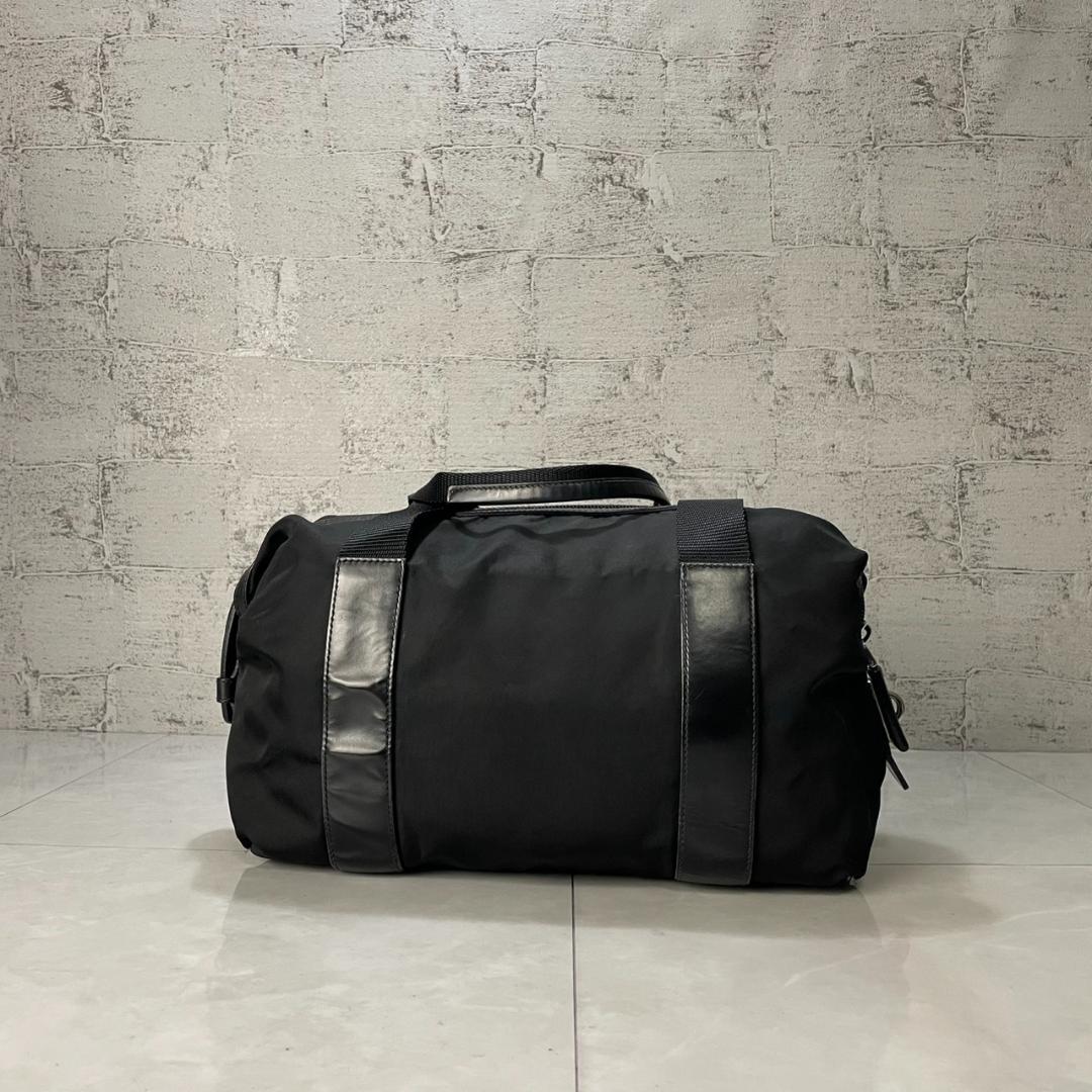 PRADA ハンドバッグ プラダ ミニボストンバッグ BR3697 黒 良品