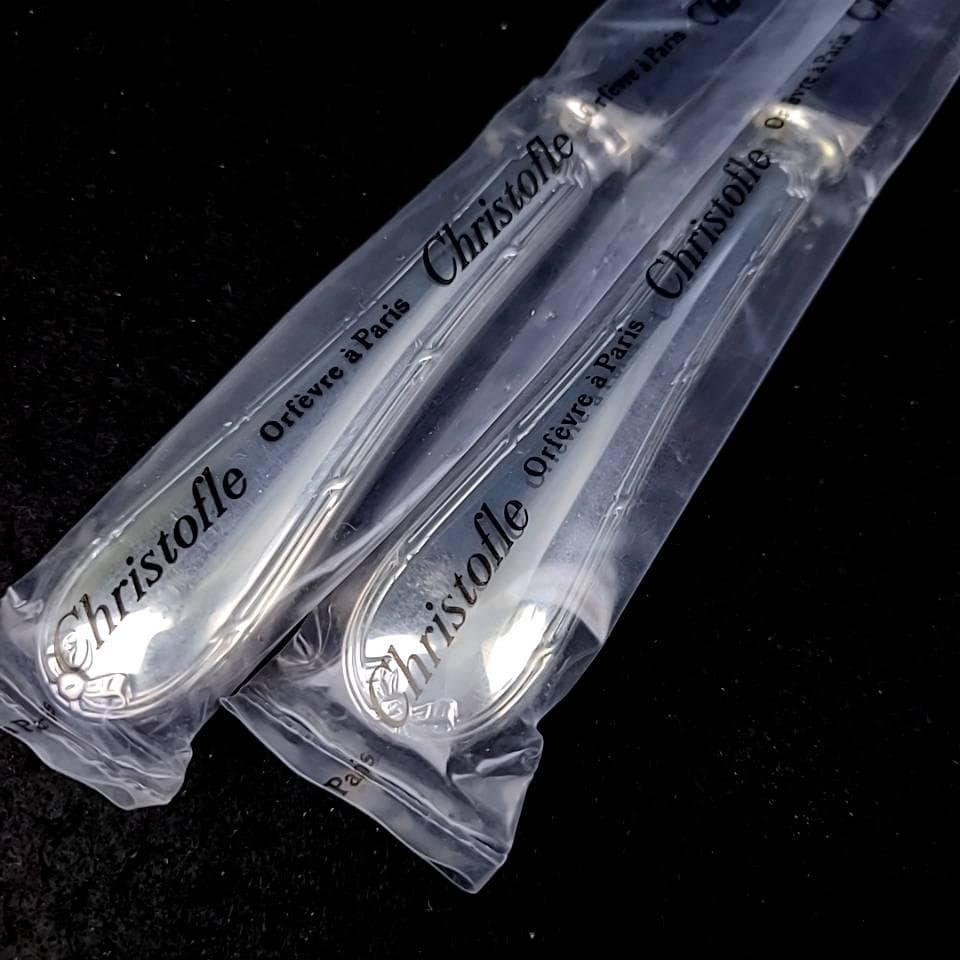 ・未使用・クリストフル　リュバン　テーブルナイフ　12本セット　箱つき