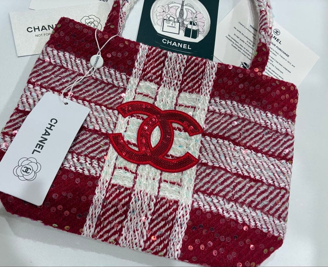 ア*寺様 CHANEL トートバッグ シャネルノベルティ　バッグ　ショルダーバッ