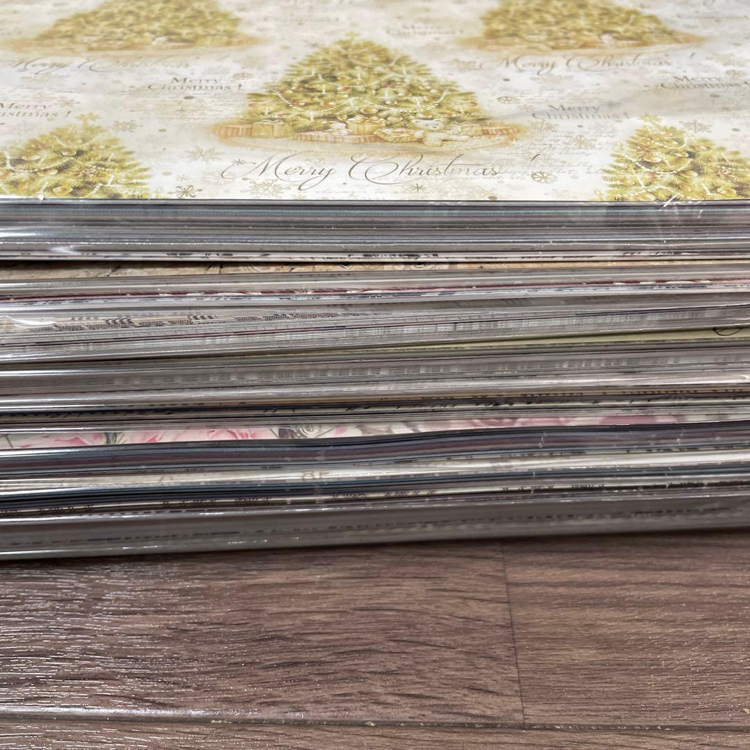 海外 国内 デザインペーパー 素材 メモ スタンプ 大量 まとめ売り セット♡