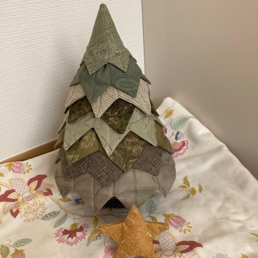 パッチワーク　ツリーとねこ