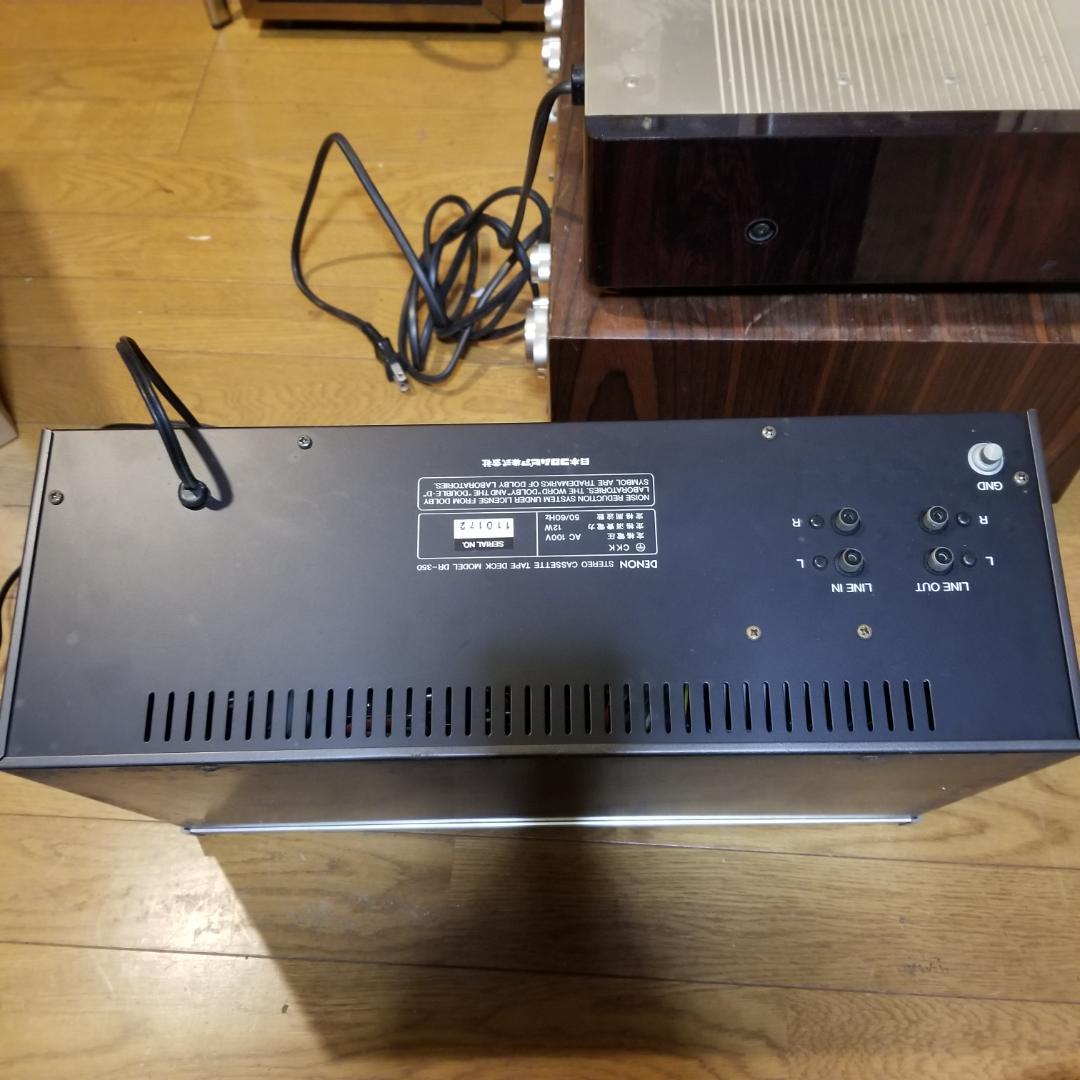 DENON ステレオカセットデッキ DR-350