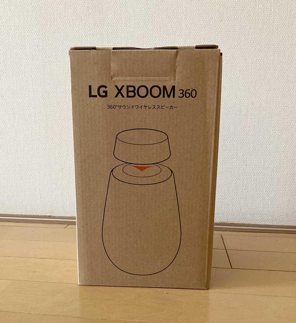 LG　XBOOMLG　360LG　X02TBK　サウンドワイヤレススピーカー