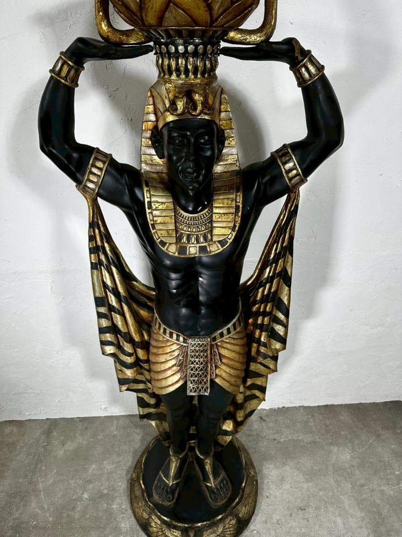 『AW DESIGN』ファラオ像 オブジェ 人形 エジプト置物 RWmis23