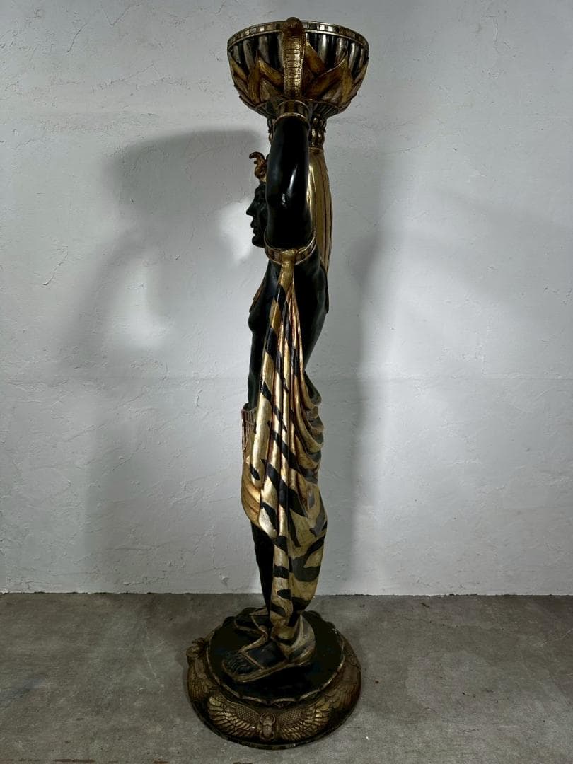 『AW DESIGN』ファラオ像 オブジェ 人形 エジプト置物 RWmis23