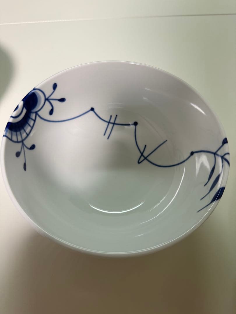 ロイヤルコペンハーゲン　 ブルーフルーテッドメガ　ボウル　18センチ　4個セット