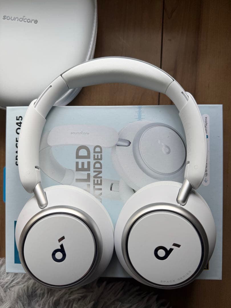 極美品 soundcore Space Q45 ワイヤレスヘッドホン