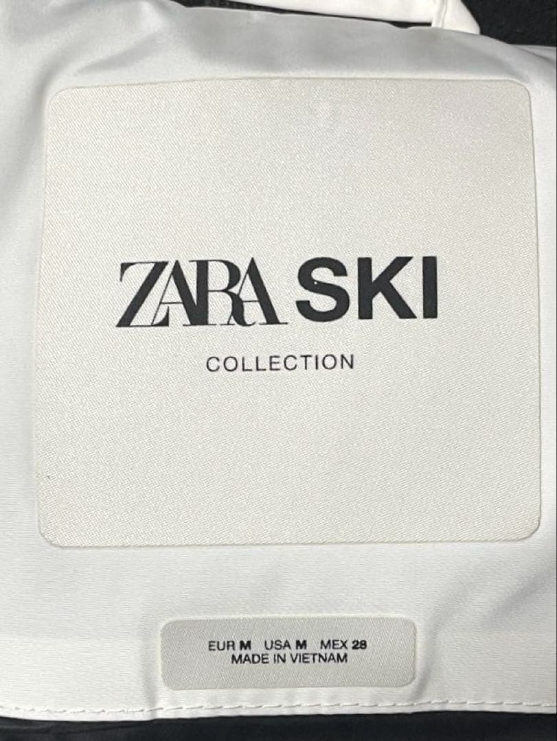 撥水&防風&通気性　新品 ZARA RECCO® スキー ダウンジャケット