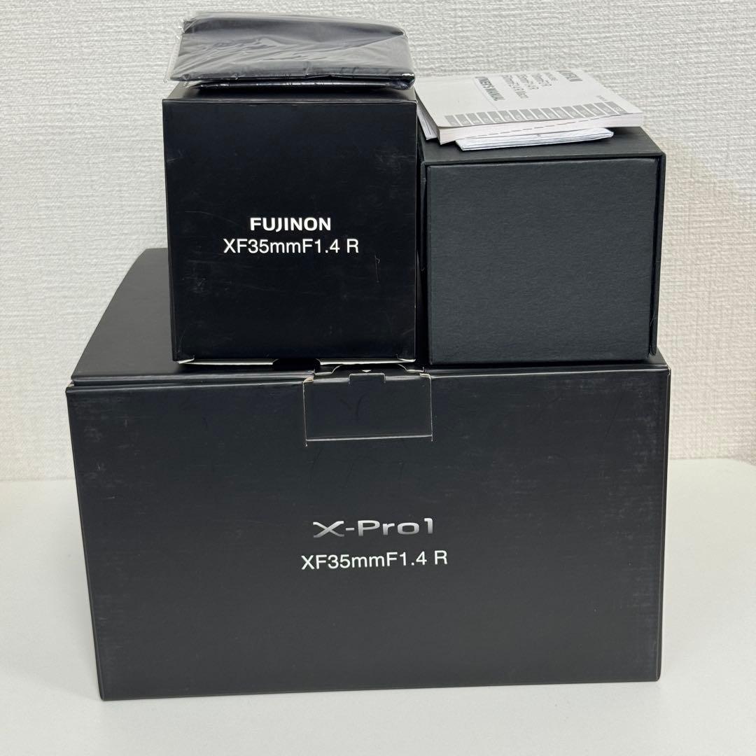 FUJIFILM XF35mm F1.4 R 単焦点レンズ X-Pro1用箱付