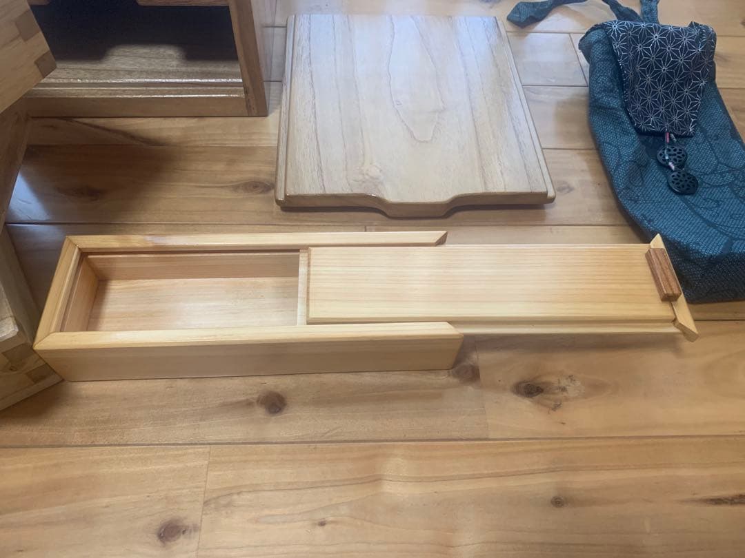 ✨桐✨オカモチ、お針箱、小物収納箱＊箸箱付【MUKU】職人作品一点物