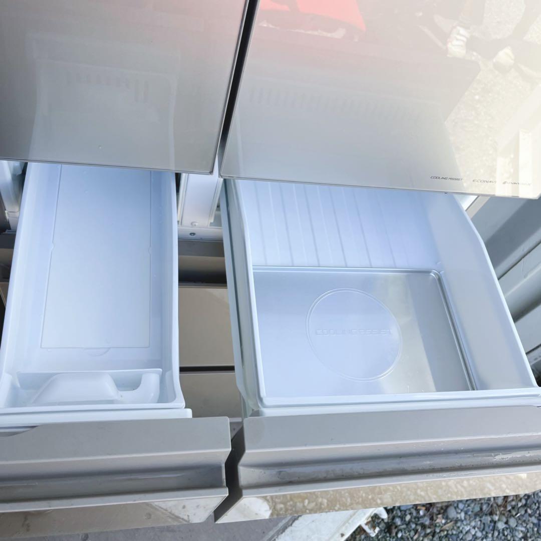 取付無料！パナソニック はやうま冷凍 高性能おしゃれゴールド6ドア冷蔵庫！洗濯機