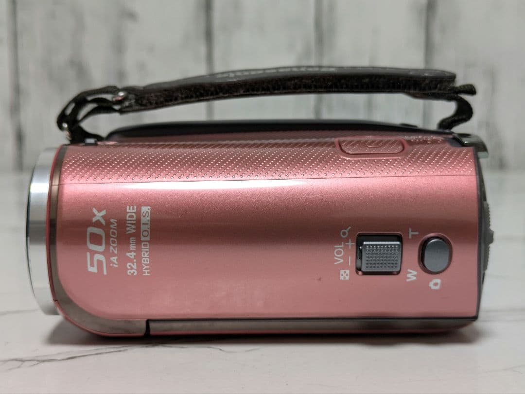 【美品】Panasonic　HC-V300M 　ピンク　化粧箱セット