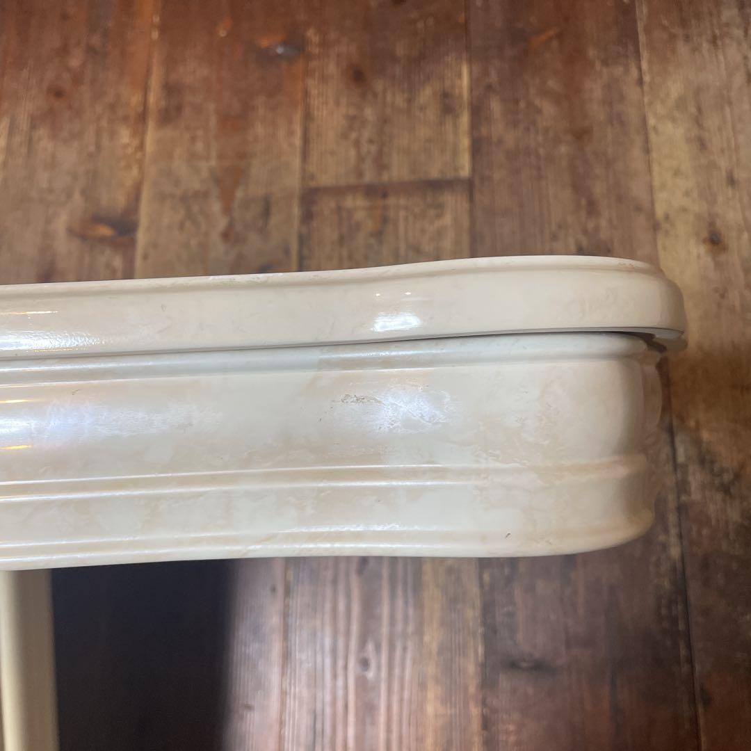 サルタレッリ　フローレンスシリーズ　アイボリー　ダイニングテーブル　115cm