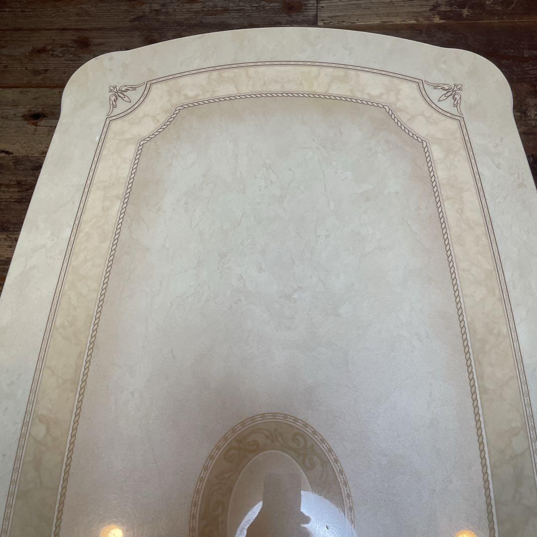 サルタレッリ　フローレンスシリーズ　アイボリー　ダイニングテーブル　115cm