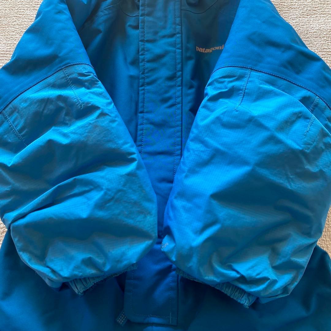 美品✨パタゴニア　スキーウェア　キッズ　ジャンプスーツ　ブルー系　3T