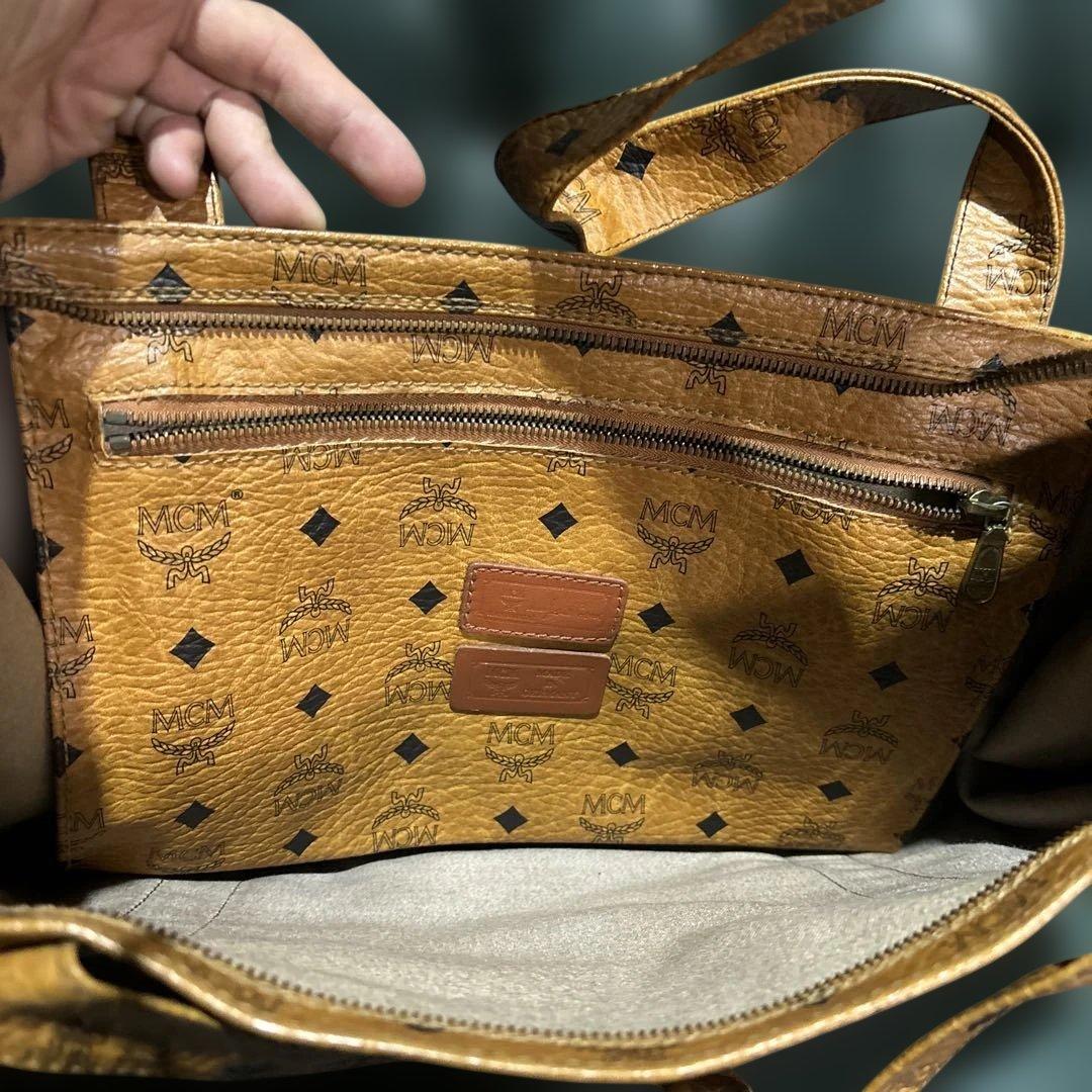 MCM ブラウン トートバッグ