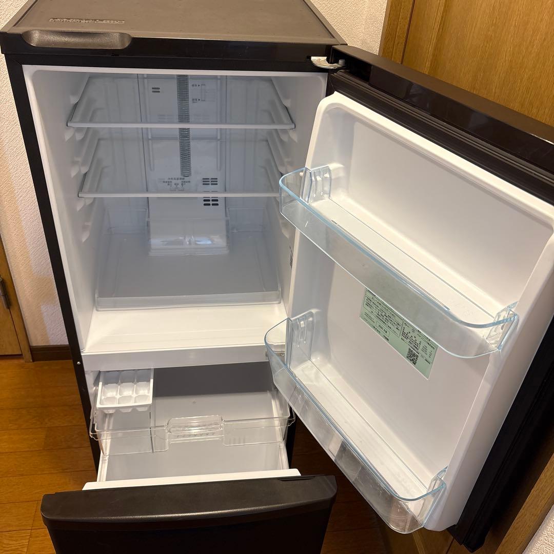 Panasonic冷蔵庫 黒　単身用　2ドア　2020年製　NR-B14CW