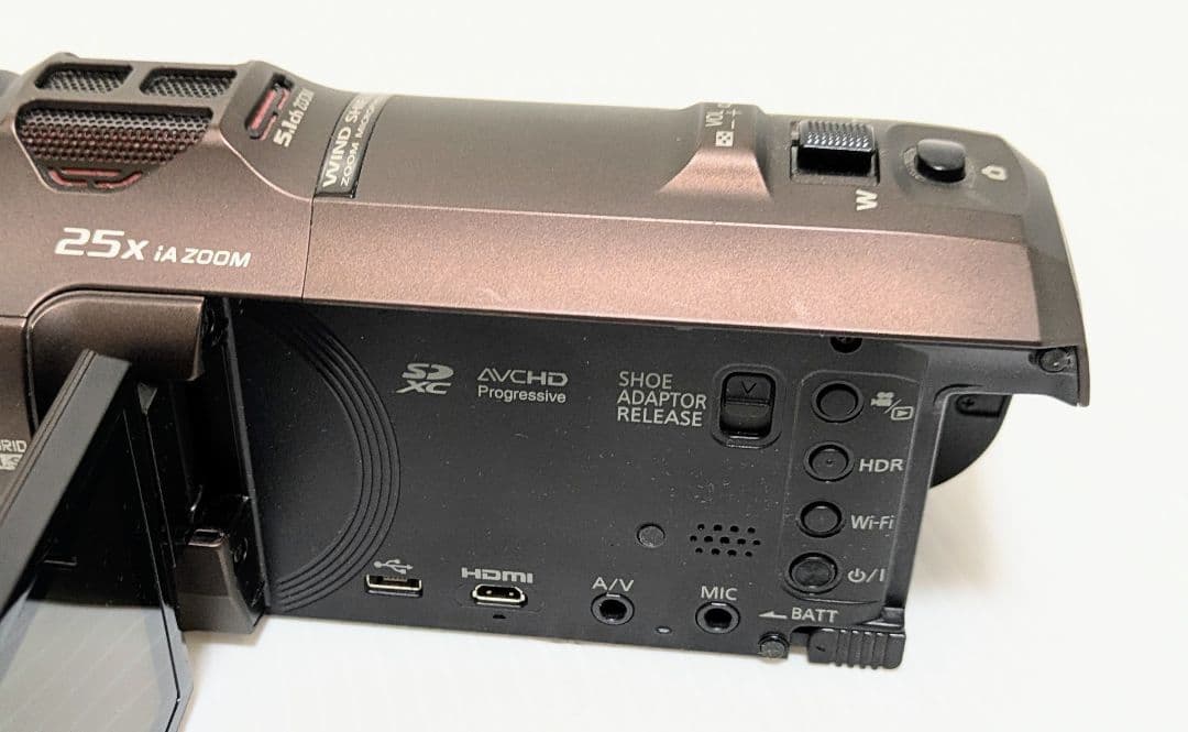 パナソニック 4K ビデオカメラ HC-WX995M-T 64GB