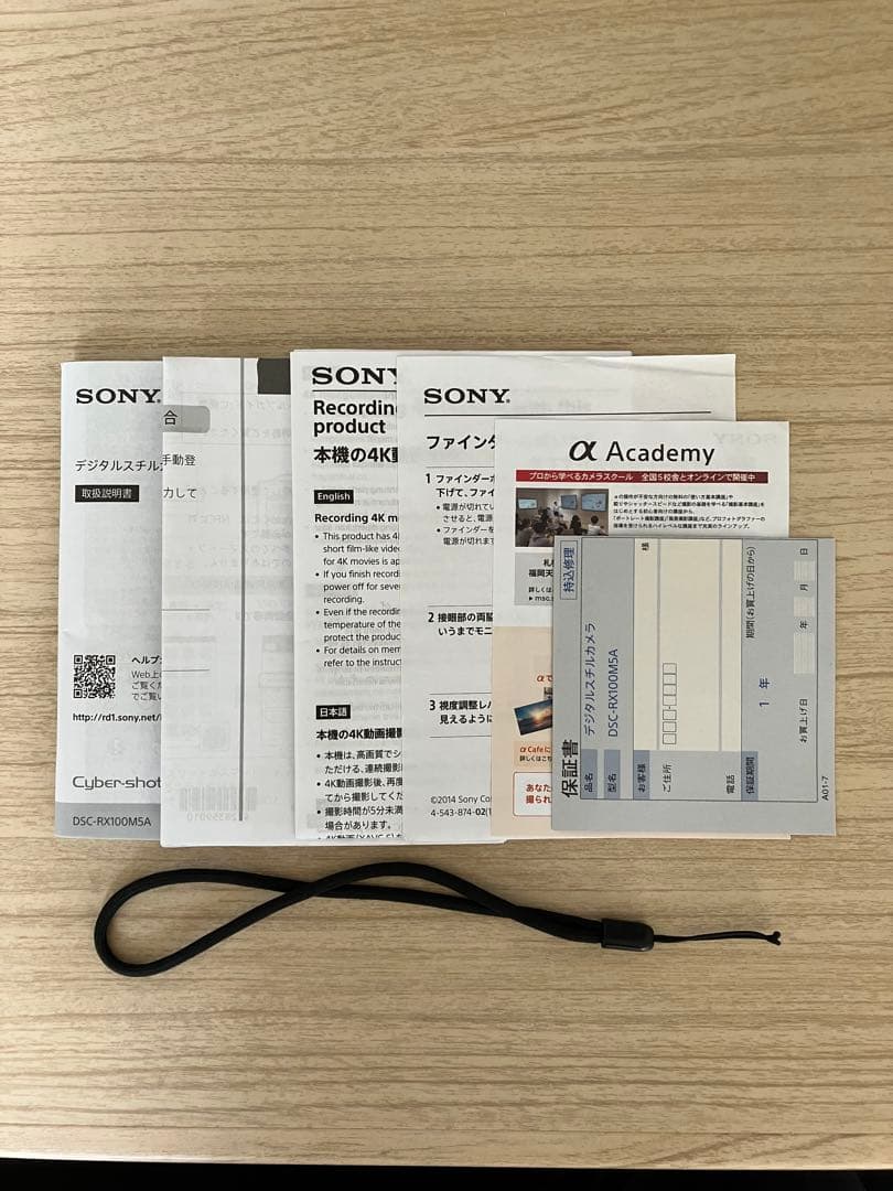 SONY RX100V DSC-RX100M5Aカメラ