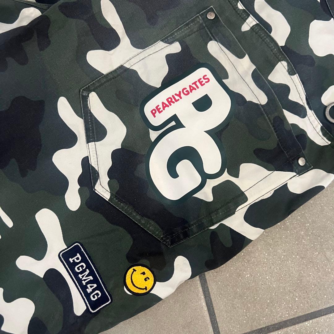 Pearly gates パーリーゲイツ　セットアップ　カモフラ　メンズ　4 M