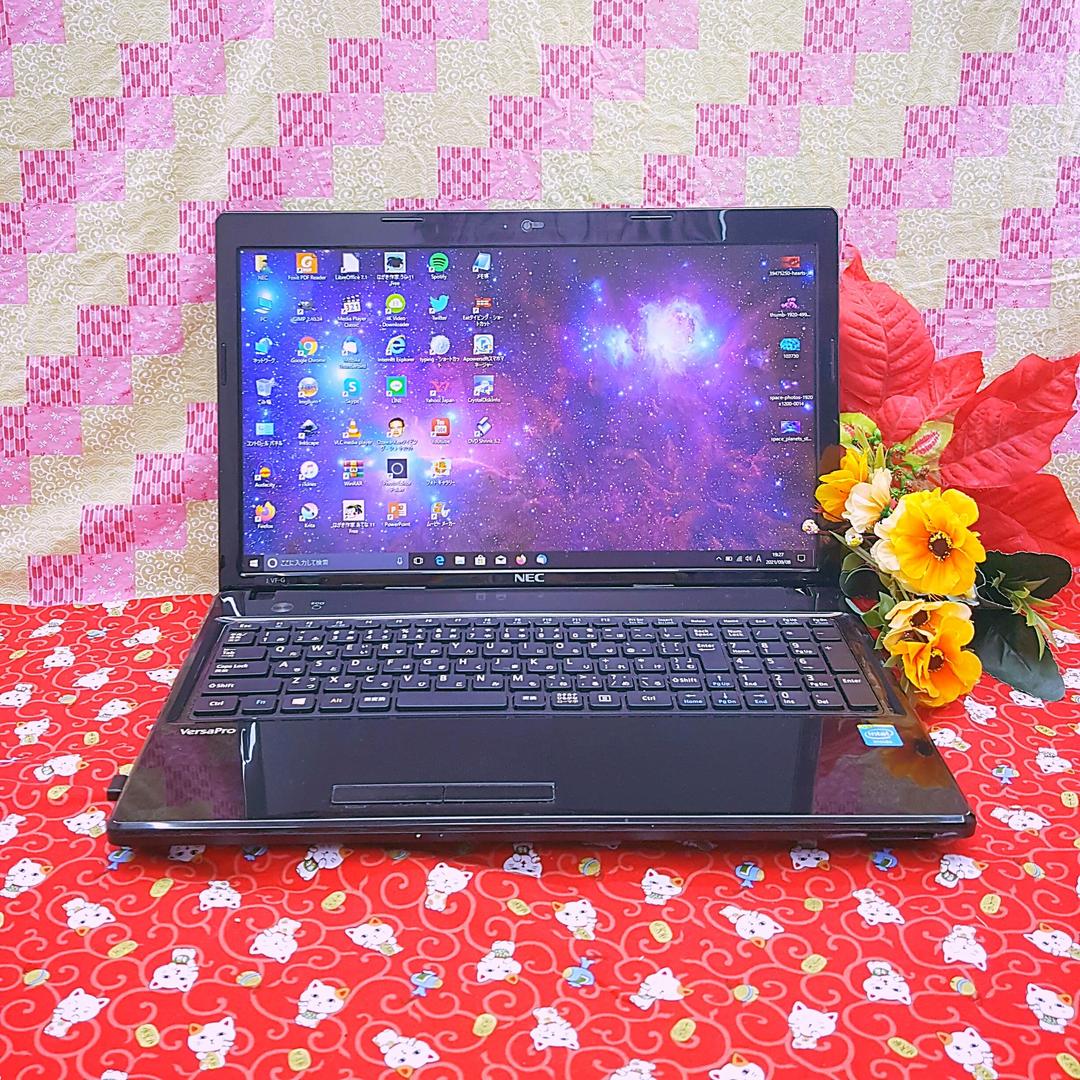 極上品★2013年モデル★3世代CPU★カメラ★便利なソフト多数★Win10