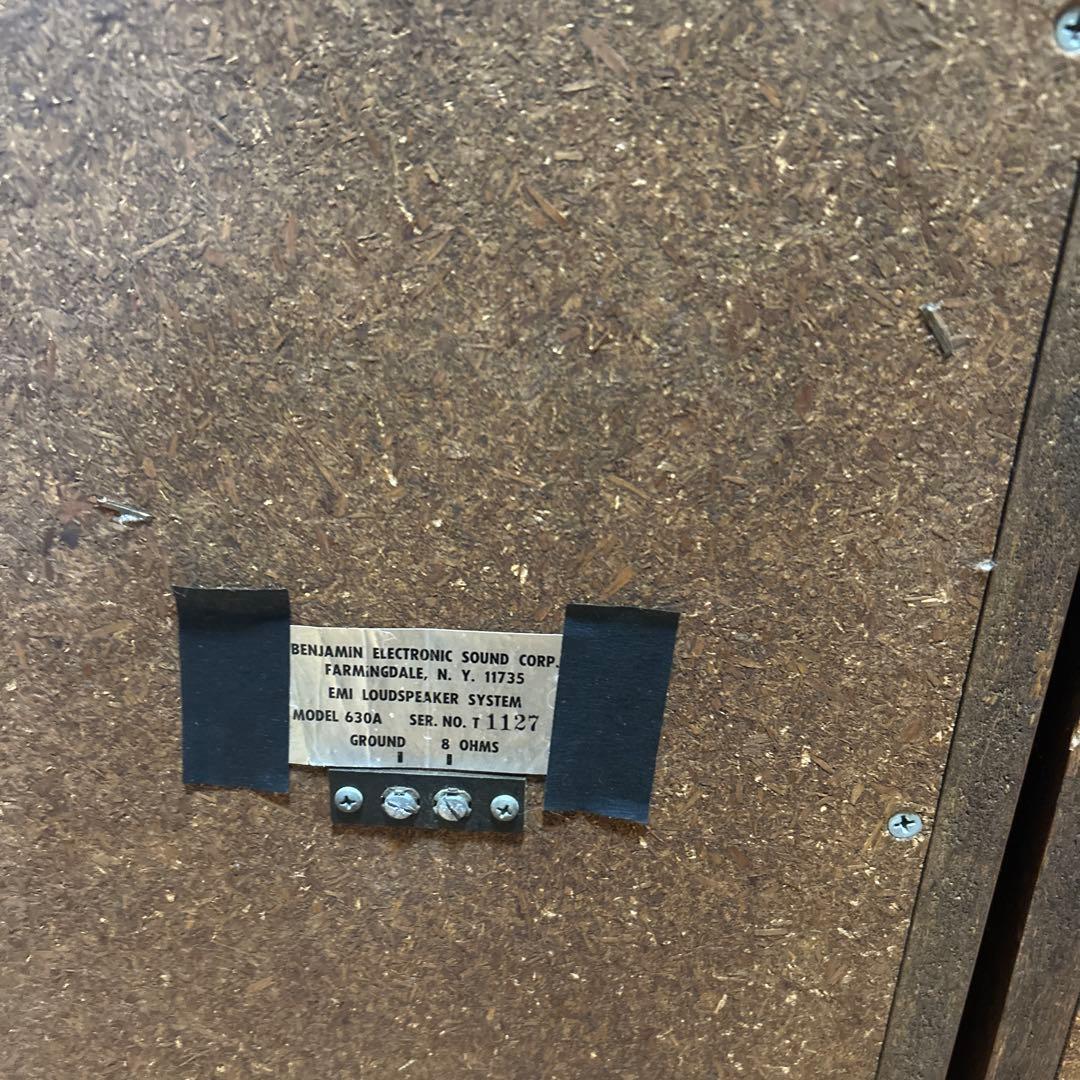 EMI MODEL-630 スピーカー（海外製品）